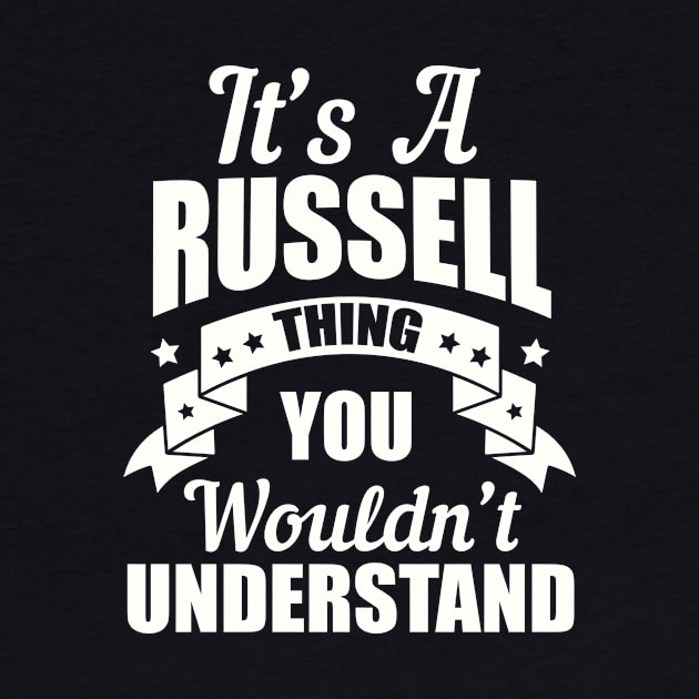 Russell Thing by moclan